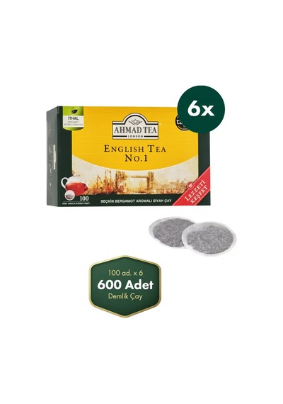 Ahmad Tea Eng Tea N01 100x3,2 Gr Demlk Poşet Çay X 6 Adet