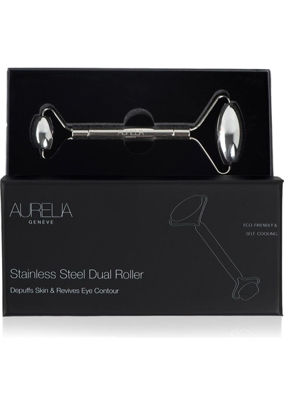 Aurelia Geneve Stainless Steel Dual Paslanmaz Çelik Çift Başlıklı Roller