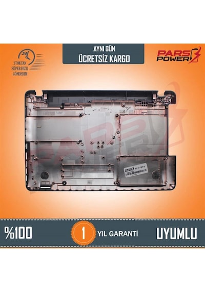 Asus Uyumlu VivoBook 15 X540SA-XX016D, X540SA-XX041D Notebook Alt Kasa - Laptop AltKasa (Pars Power) Ver.1 - CD-rom'lu Model 718462