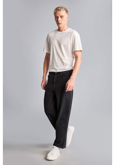 Defacto Super Baggy Fıt Pantolon I0626ax26smnm40 Siyah-nm40