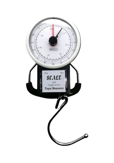 Scale 2in1 İbreli Kantar - Metre Çok Renkli