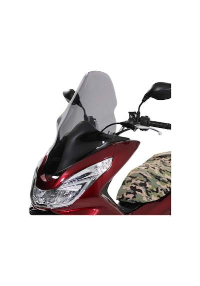 GP Kompozit Honda PCX 125 / 150 2014-2017 Uyumlu Ön Cam Füme 65 cm