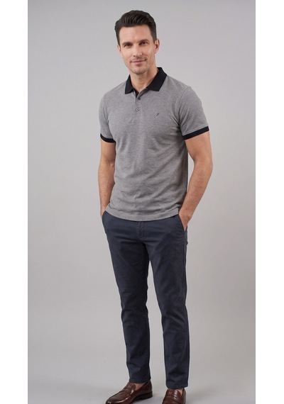 Efor Comfort Fit Rahat Kalıp %100 Pamuk Kıvrılmaz Yaka Gri Siyah Polo Yaka Tişört Ts 931 Gri-siyah Efor Comfort Fit Rahat Kalıp %100 Pamuk Kıvrılmaz Yaka Gri Siyah Polo Yaka Tişört Ts 931 Gri-siyah