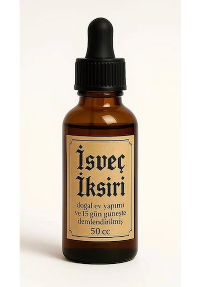 Geleceksel İsveç İksiri - Ev yapımı - Güneşte Demlendirilmiş - Katkısız Bitkisel Damla 50 ML