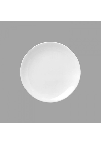 Güral Porselen Düz Beyaz Tabak 6 Adet 17 Cm