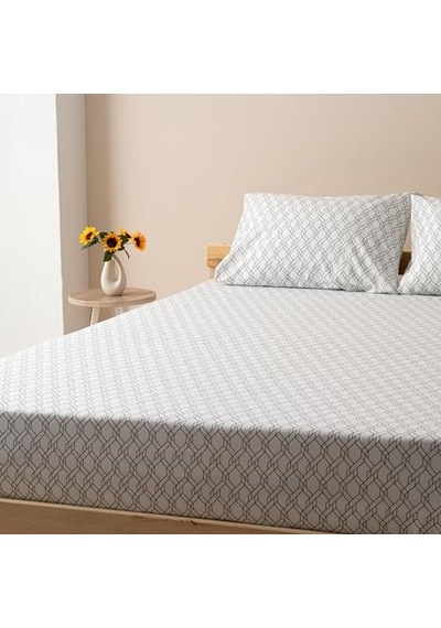 Mix &amp Amp Match Limoges %100 Pamuklu Tek Kişilik Çarşaf Seti Beyaz Genel