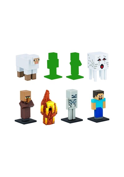 Minecraft 3d Figür Toppeez 8'li Delüks Set Mc2070 Model 1 Marvel