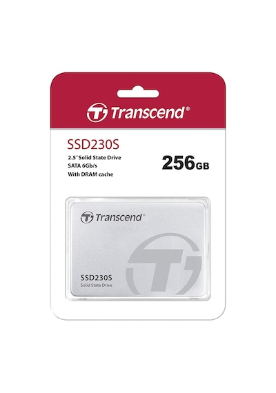 Transcend SSD230S 256GB 2.5" SSD, SATA3, 3D TLC Alimünyum Sabit Disk Sürücü