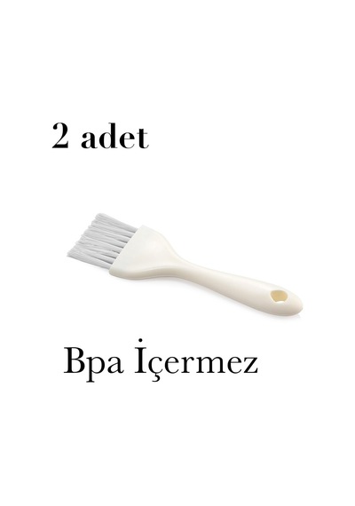 Yumurta Pasta Börek Fırçası Bpa İçermez Gıdaya Uygun 2 Adet Çok renkli