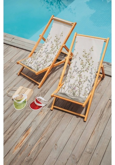 Bluehomeconcept Adawall Mini Colorful Flowers Şezlong