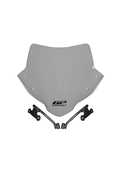 Gp Kompozit Honda Cb500 Hornet 2024-2025 Uyumlu Ön Cam Gri 28 Cm