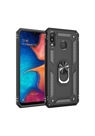 Samsung Galaxy Uyumlu A30 - A20 Kilif Zirh Standli Miknatisli Tank Kapak 392979339