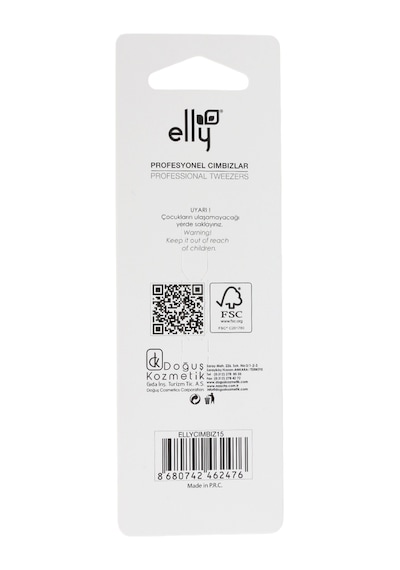 Elly Gold Series Profesyonel Düz Cımbız Kaş Alma Ve Tüy Temizleme Cımbızı