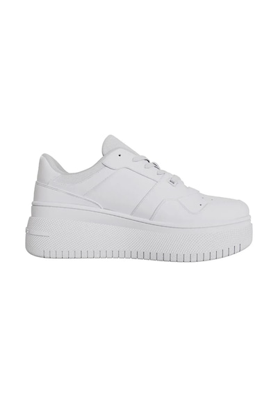 Tommy Hilfiger Deri Kadın Sneaker En0en02506ybs Beyaz