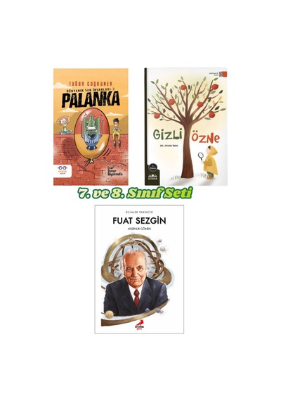 Palanka & Gizli Özne & Bilimler Tarihçisi Fuat Sezgin 3 Kitap...