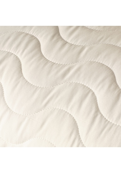 Bella Maison Sıvı Geçirmez Microfiber Kapitoneli Fitted Yatak Alezi Beyaz 160 x 200 Beyaz