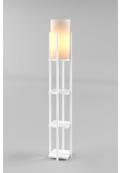 Retohome Beyaz Rafli Lambader 4002