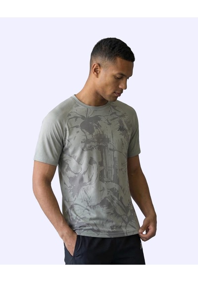 Kappa Elmo Tee Erkek Gri Regular Tişört
