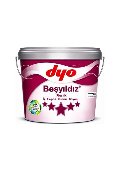 Dyo Beşyıldız Plastik İç Cephe Boyası 3.5 Kg Güz Diğer
