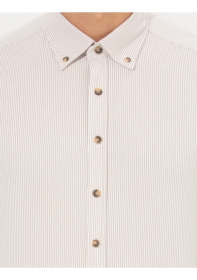 Pierre Cardin Erkek Bej Gömlek Desenli 50262722-vr011 Bej Pierre Cardin Erkek Bej Gömlek Desenli 50262722-vr011 Bej