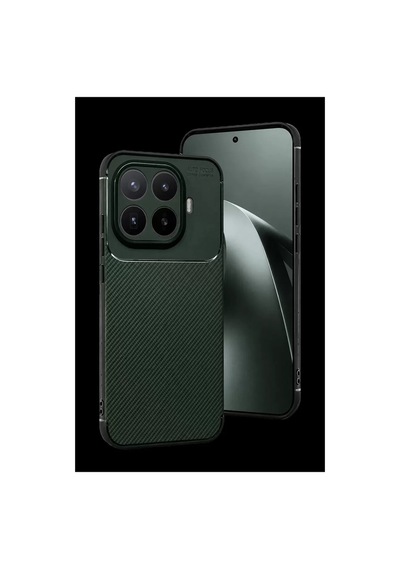 Mi 17t Pro Auto Focus Karbon Kapak - Koyu Yeşil Bz8683140946999