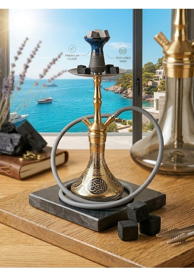 Premium Phunnel Sırlı Lüle Lacivert,ithal Porselen Lüle,kaliteli Seramik Yoğun Aroma Uzun Süreli Keyif