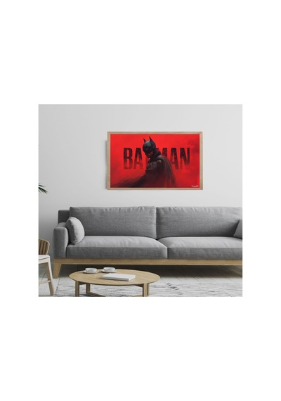 Poster Ahşap Çerçeveli Tek Parça Dekoratif Tablo Çok Renkli - 868780090 Çok Renkli