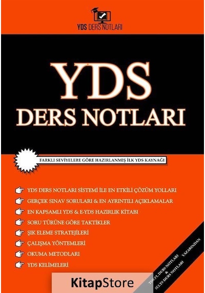 YDS Ders Notları  -  Özgür Kartal  -  Sokak Kitapları Yayınları