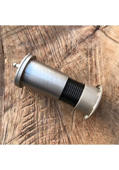 Door Uzun Kapı Dürbünü Çelik Kapı Dürbünü 11cm 25mm Saten Renk