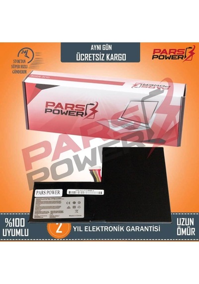 MSI Uyumlu Gs60-2Qe-248Tr. Gs60-2Qe-439Tr Notebook Batarya - Pil Pars