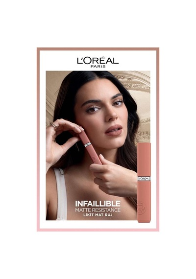 L'Oréal Paris Infaillible Matte Resistance Likit Mat Ruj - 601 Worth It & Mini Paradise Maskara 4.7 Ml Makyaj Seti pktinf2stprjprdsmskr-9322 601