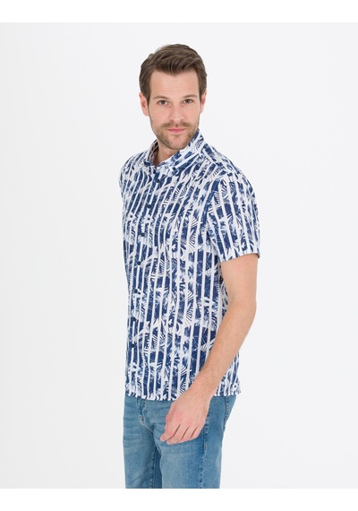 Pierre Cardin Erkek Lacivert Kısa Kollu Gömlek 50266101-vr033 Lacivert Pierre Cardin Erkek Lacivert Kısa Kollu Gömlek 50266101-vr033 Lacivert