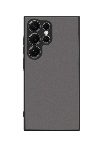 Samsung Galaxy Uyumlu - S25 Ultra Kılıf Montreal Silikon Kapak - Siyah