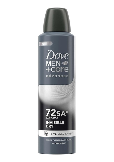 Men Care Advanced Erkek Deodorant 72 Saat Koruma Invisible Dry 150 Ml