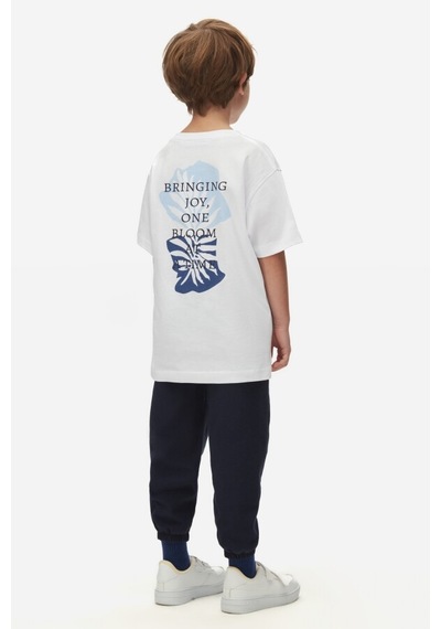 Xo Kids Erkek Çocuk Tişort 4-8 Yaş 48504 Beyaz