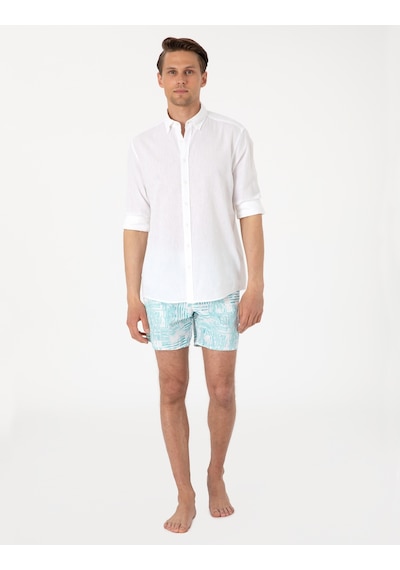 Pierre Cardin Erkek Mint Deniz Şortu 50307955-vr090 Mint