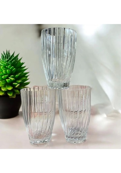 Paşabahçe 520185 Bouquet Bardak 300cc 3 Lü Çok Renkli