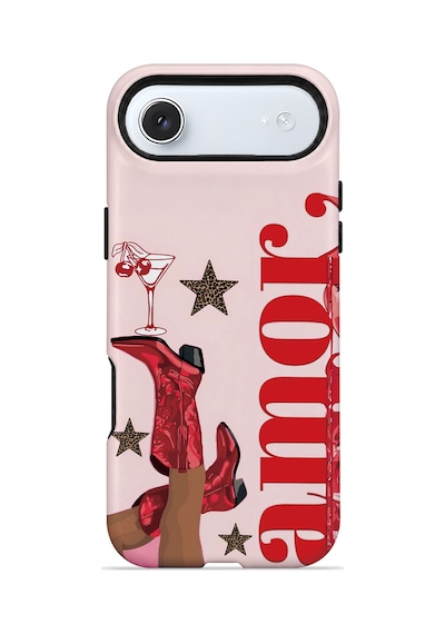Velvoria Valestra Amour Leopar Apple Apple iPhone Uyumlu 17 Air Magsafe Koruma Kılıfı Valestra Magline - Amour Leopar