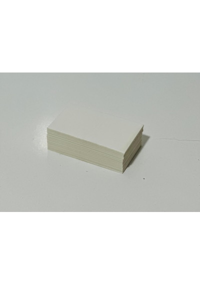 Boş Kelime Kartları Etiket 5x8cm 100 Adet Boş Kart Boş Kartvizit