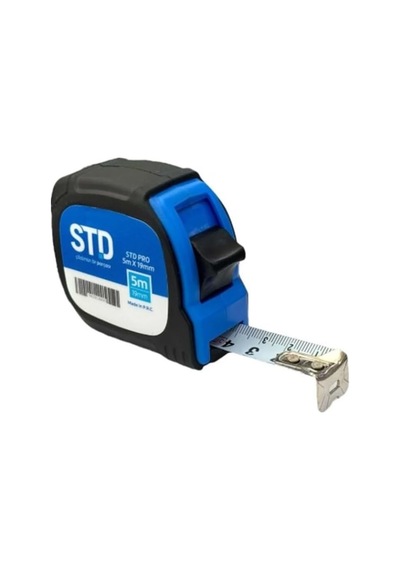 Std Pro Şerit Metre, 10m Uzunluk, 25mm Genişlik, Pratik Ve Dayanıklı Tasarım, İnşaat Ve Tadilat İçin Diğer