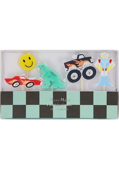Meri Meri - Toybox Mumlar - 5 Adet