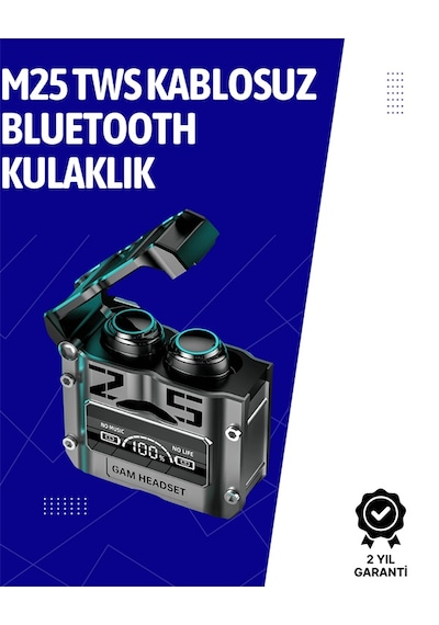 Mikrofonlu - 81 - Kulaklık Gürültü Engelleyici 180 Saat Kullanım Süresi - Kmrsfres - Led Göstergeli
