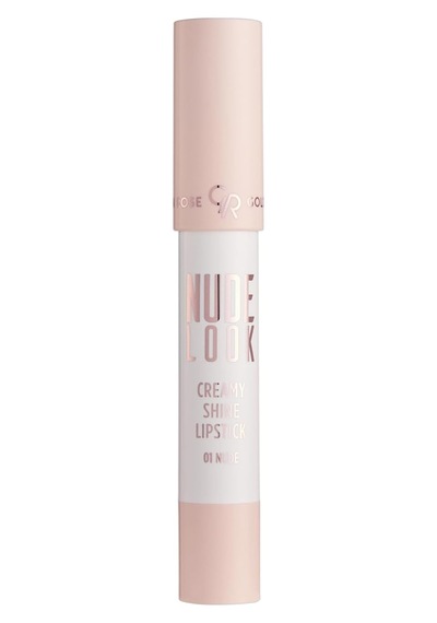 Golden Rose Nude Look Creamy Shine Lips. No:01 Nude 1 Paket Sku: Smg8690010485199