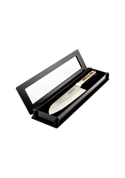 Özel Seri El Yapımı Profesyonel Yekpare Çelik Bilezikli Santoku Ş