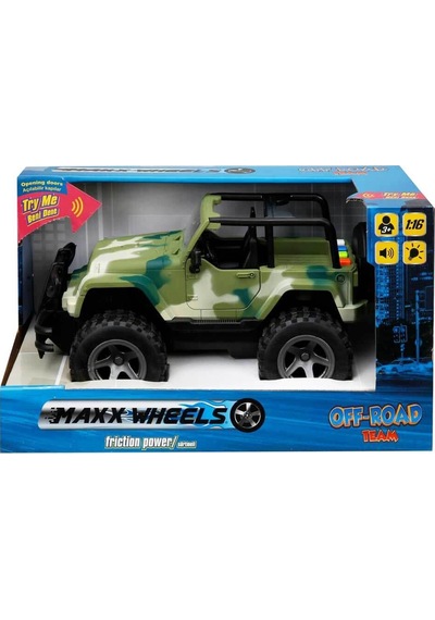 Sunman 1:16 Sesli ve Işıklı - Jeep