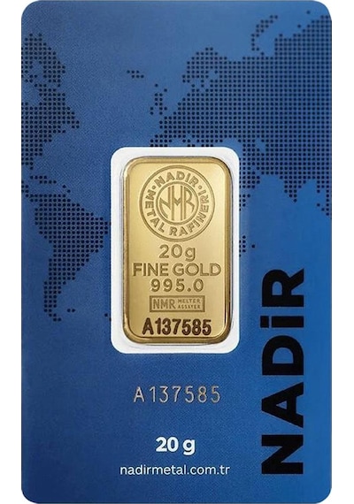 Nadir Gold 24 Ayar Gram Altın 20 G