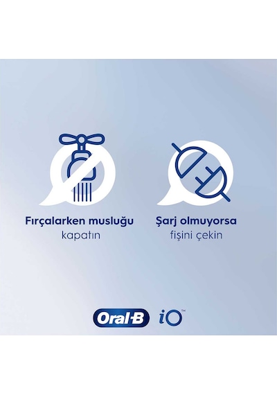 Oral-B İO Series 3 Şarjlı Diş Fırçası Mavi