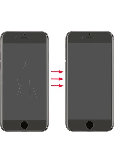 Gor Apple iPhone Uyumlu 8 Plus-7 Plus Hd Ekran Koruyucu Jelatin 5 Adet Set- 5775