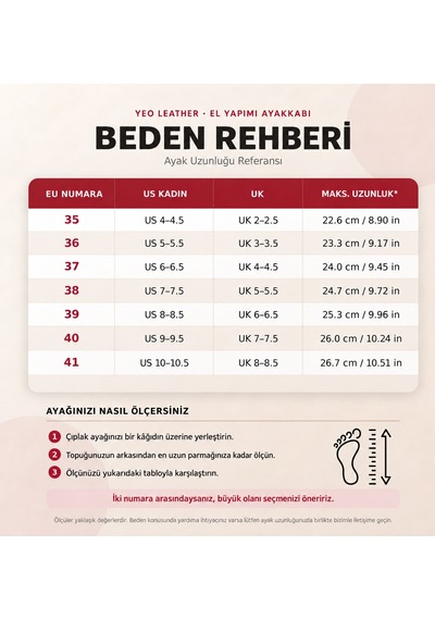Yeo Leather Hakiki Deri 3 Bantlı Kadın Terlik / Sandalet 3 Cm Dolgu Topuk - Zamansız Tasarım Krem