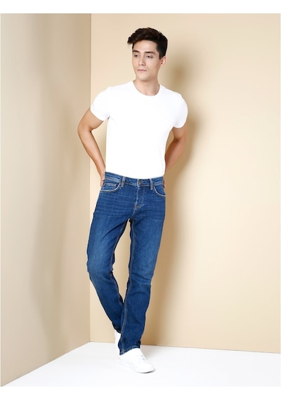 Colin's 044 Karl Düşük Bel Düz Paça Straight Fit Mavi Erkek Jean Pantolon CL1019141_q1.v1_DN04475